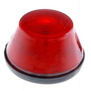 LAMPA OBRYSOWA CZERWONA NISKA